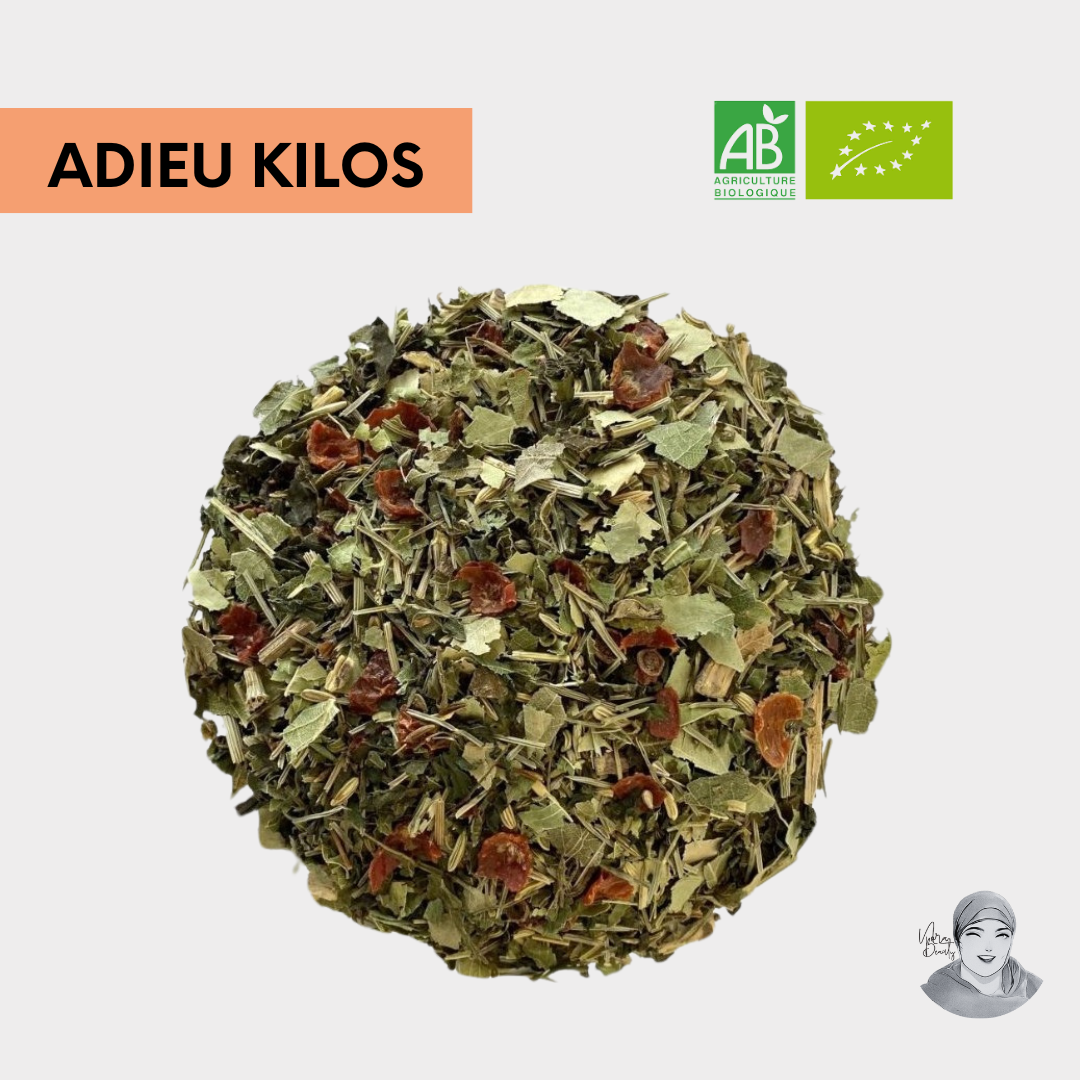 Adieu Kilos - Tisane Pour La Perte De Poids - 100 grammes - Bio
